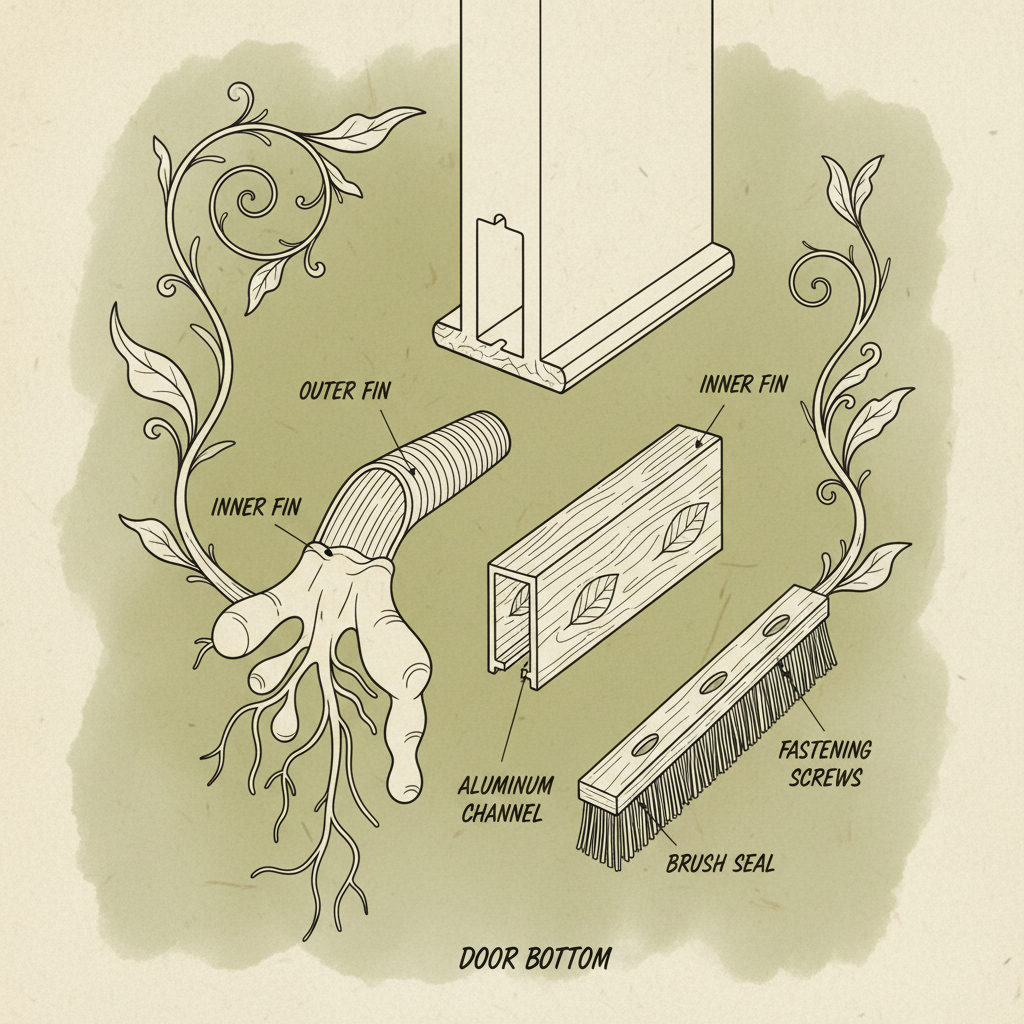 Understanding Door Bottom Seal Strip Performance and Installation