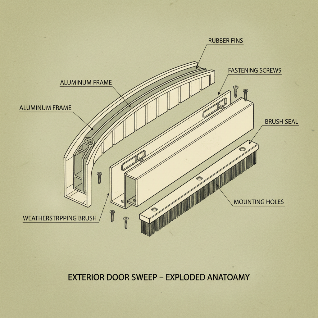 Navigating the World of Exterior Door Sweeps and Installation Challenges