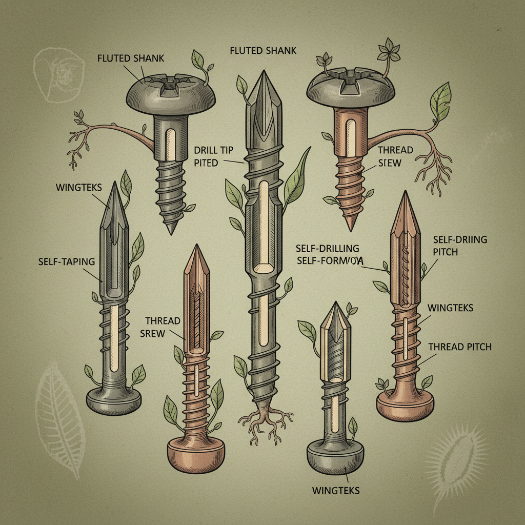 Understanding Tek Screw Types and Optimizing Construction Fastening Solutions