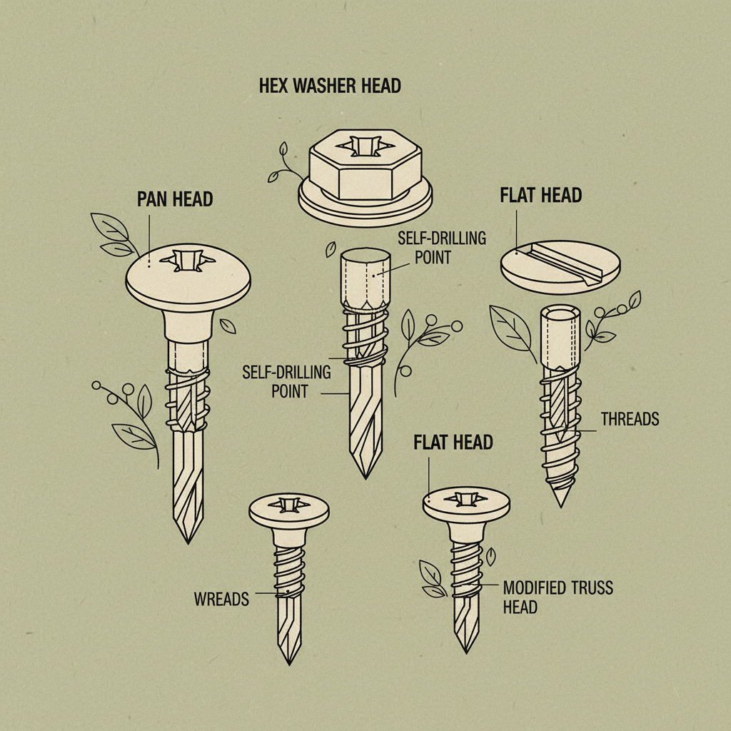 Understanding Tek Screw Types and Optimizing Construction Fastening Solutions