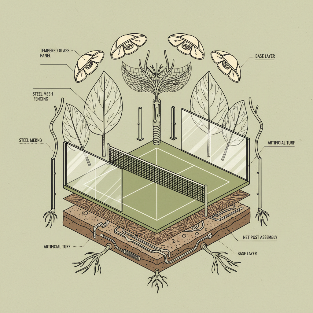 Navigating the Evolution of Paddle Court Construction and Material Selection