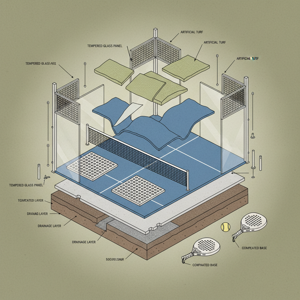 Navigating Paddle Tennis Court Construction Challenges and Material Considerations