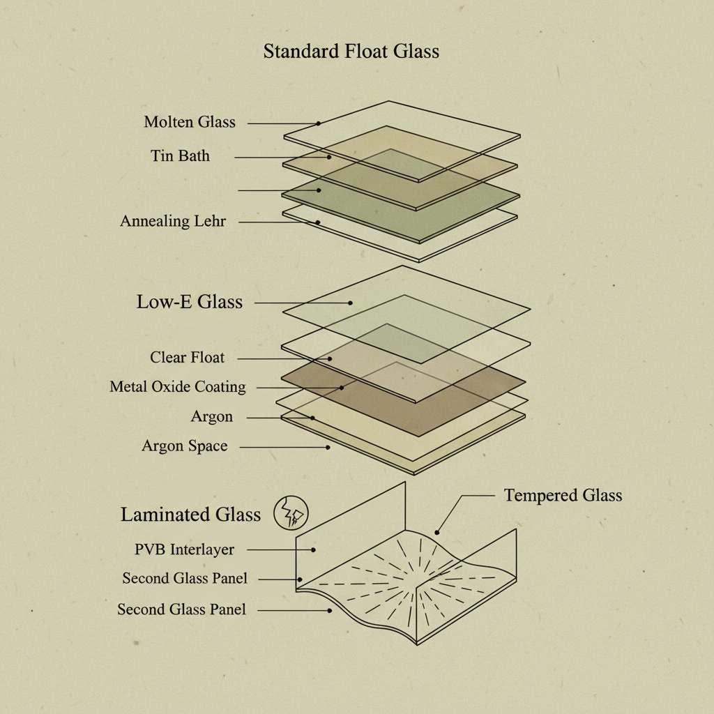Understanding the Diverse Types of Float Glass and Their Applications