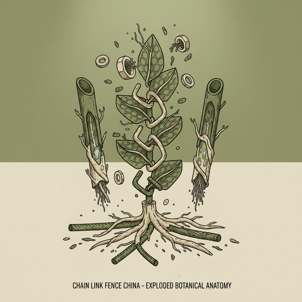 chain link fence china