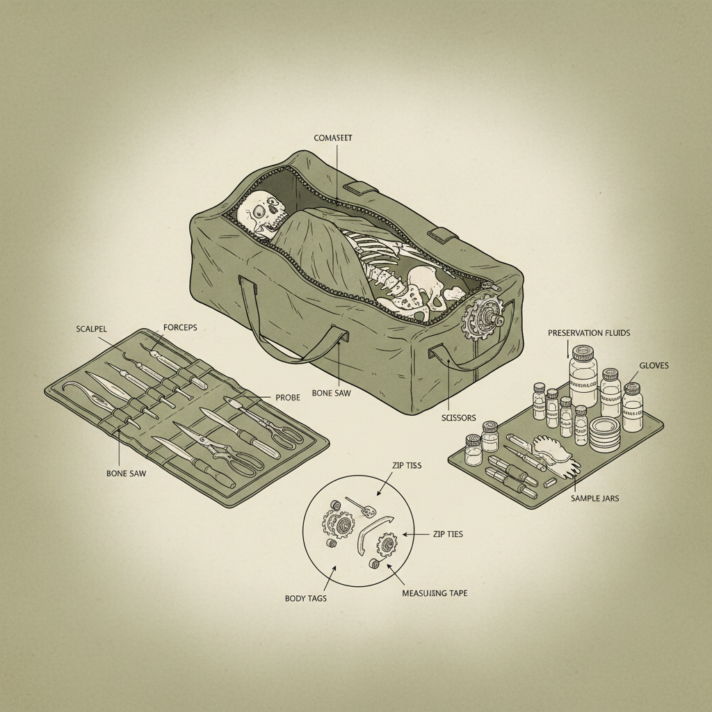 Exploring Durable Cadaver Bag and Kits Materials and Design Considerations