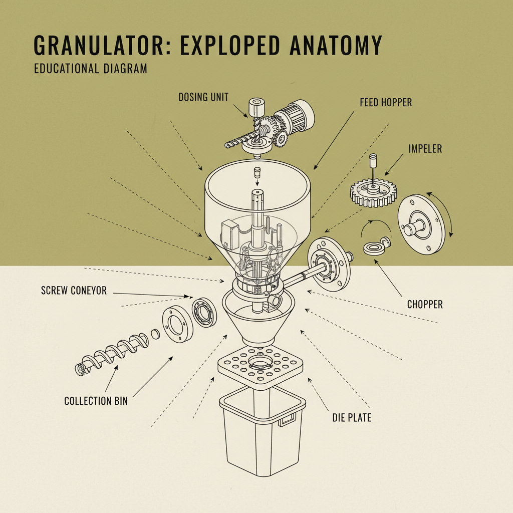 Understanding Granulator Operation and Optimizing Performance for Plastic Recycling