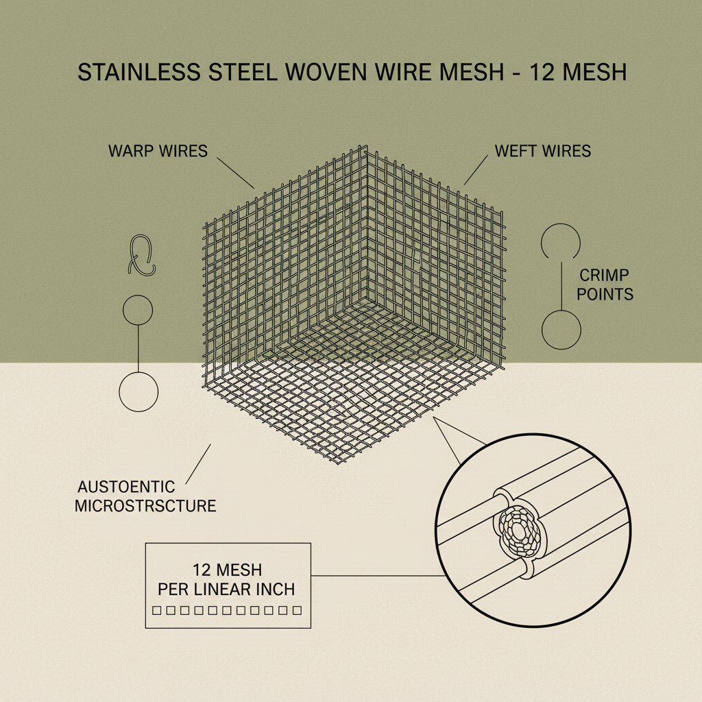 The Crucial Role of 12 Mesh Stainless Steel Screen in Modern Construction
