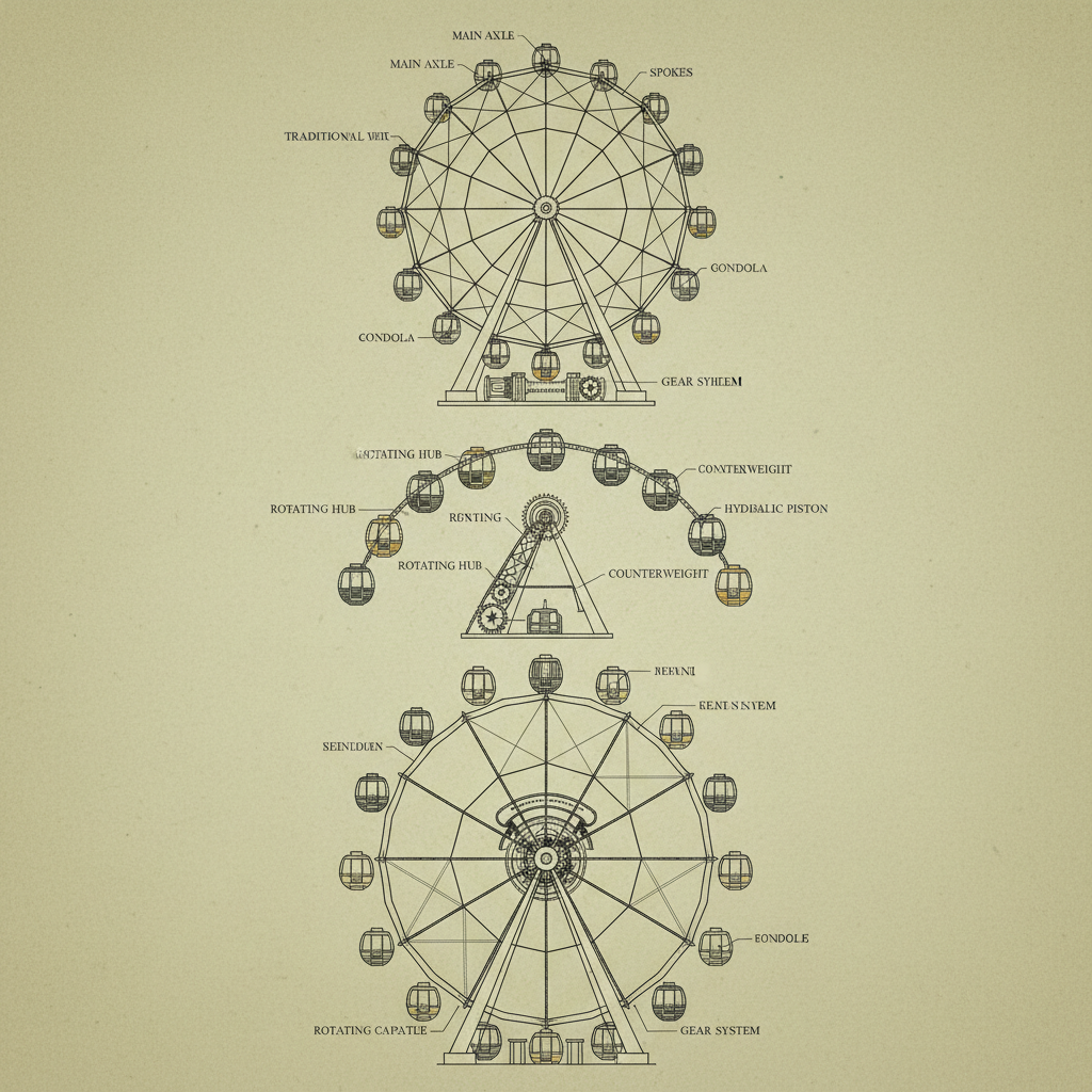 Understanding the Design and Safety of Modern Types of Ferris Wheels