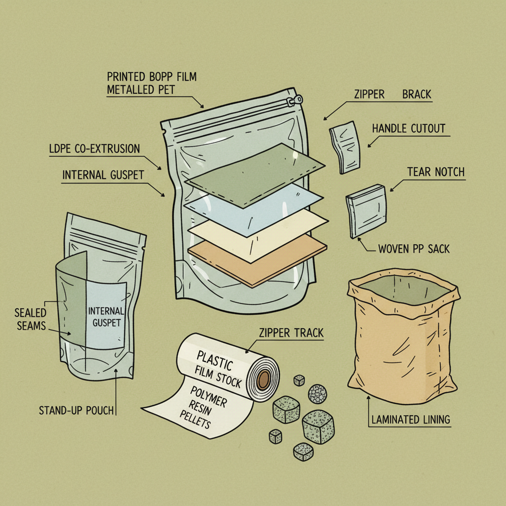 Navigating the World of Plastic Packaging Bags Manufacturers and Material Science