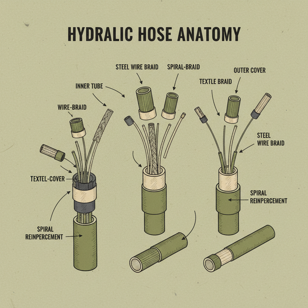 Exploring Diverse Hydraulic Hose Types and Their Real World Applications
