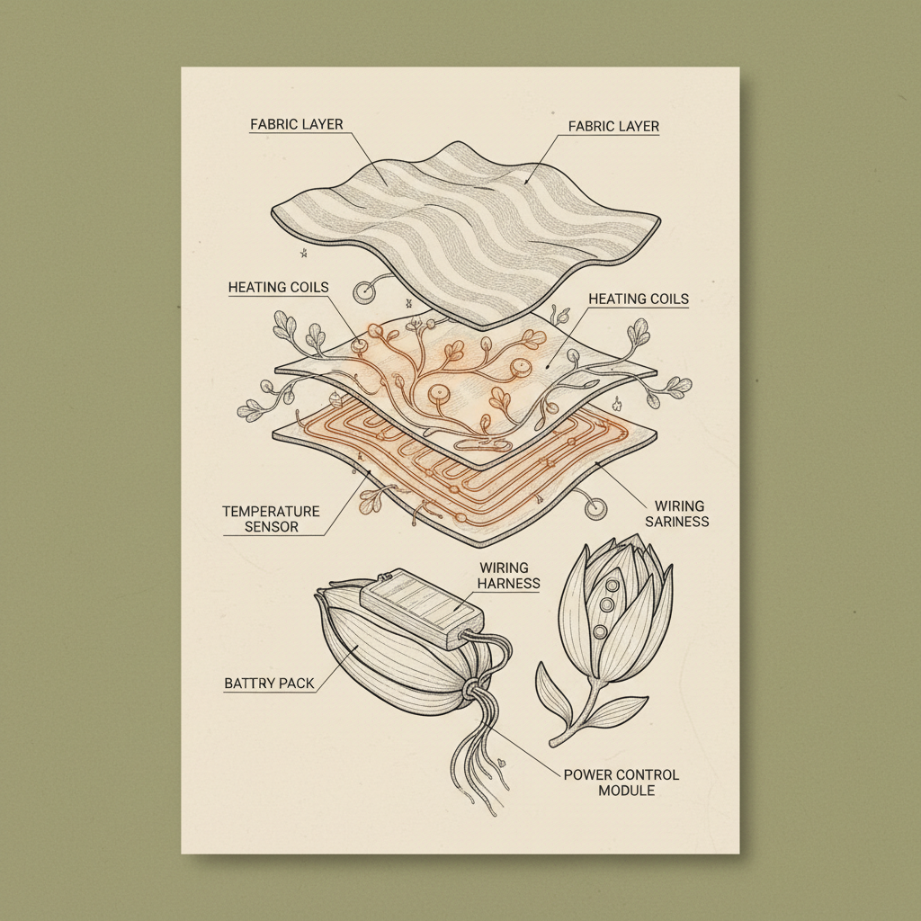 Durable Cordless Heated Blanket Design for Real World Applications