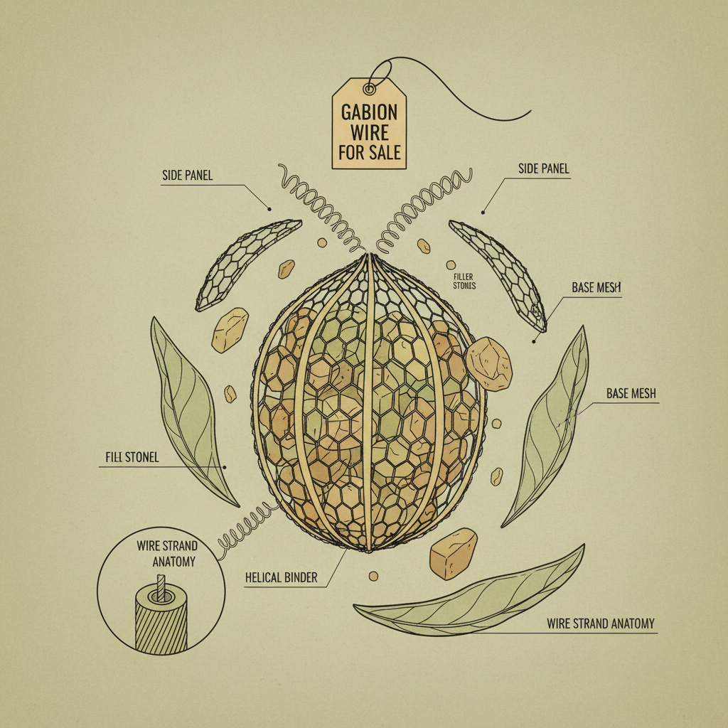 Exploring the Versatility and Practicality of Gabion Wire for Sale