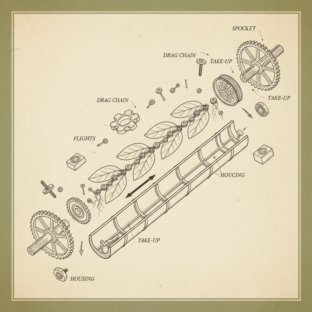 Optimizing Construction and Prefabrication with Reliable Drag Chain Conveyor Systems