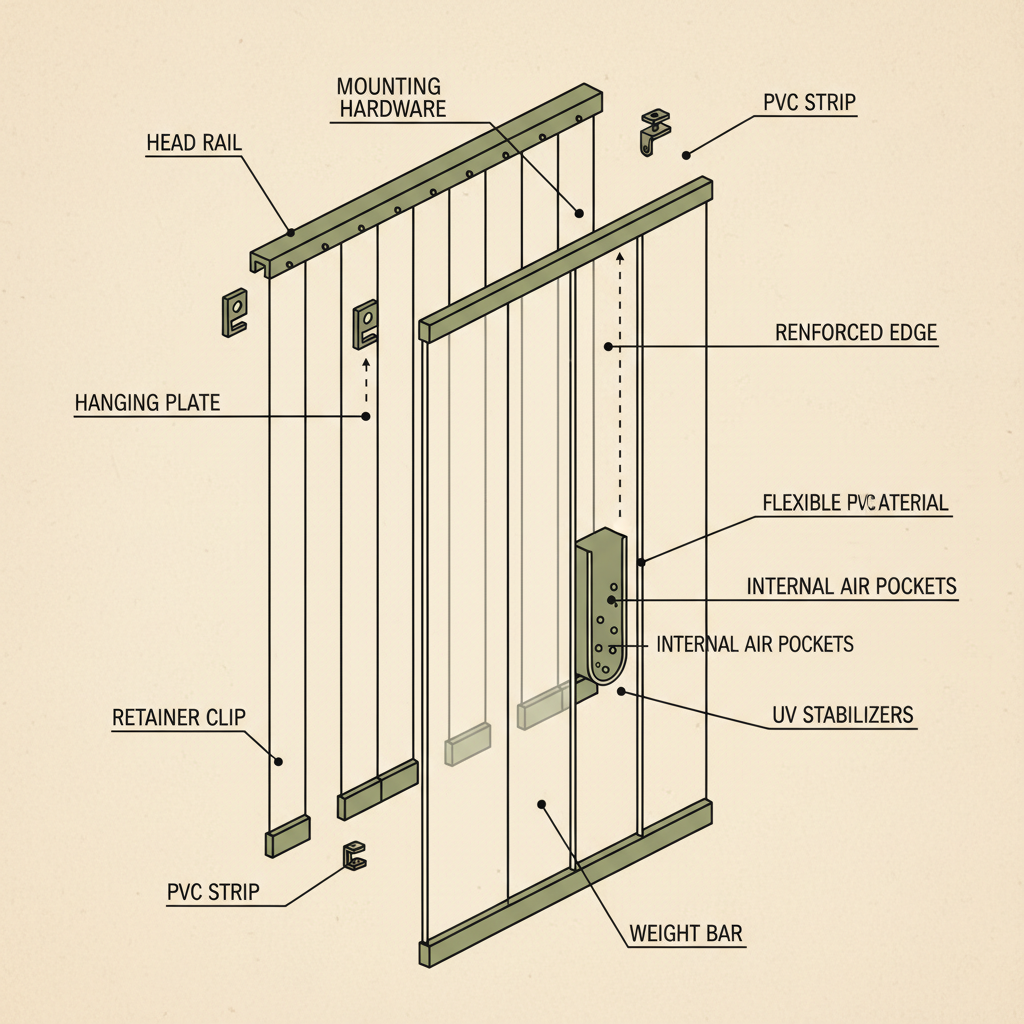 Optimizing Facility Efficiency with Durable door pvc strip curtain Solutions