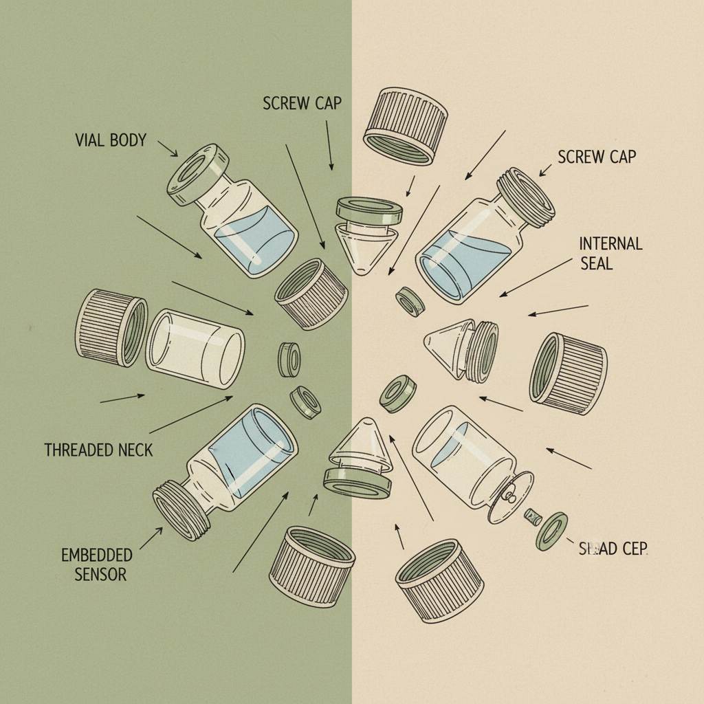 Reliable Small Plastic Vials with Caps for Diverse Sample Storage Needs