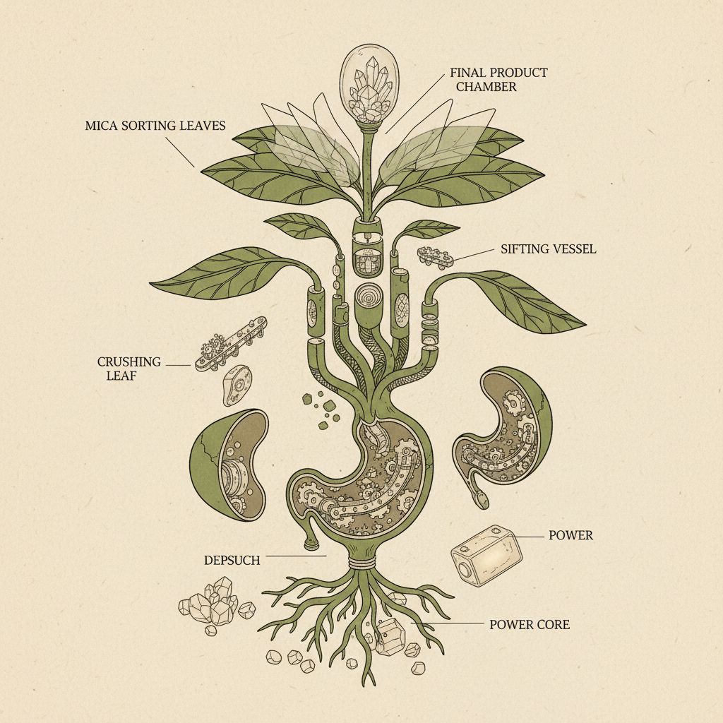 Optimizing Mica Processing Plant Design and Real World Application
