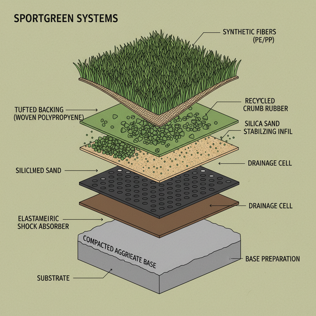 sports artificial grass suppliers