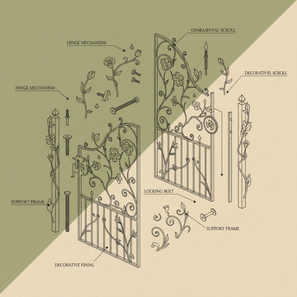 Exploring the Current Trends and Durability of Metal Garden Gates