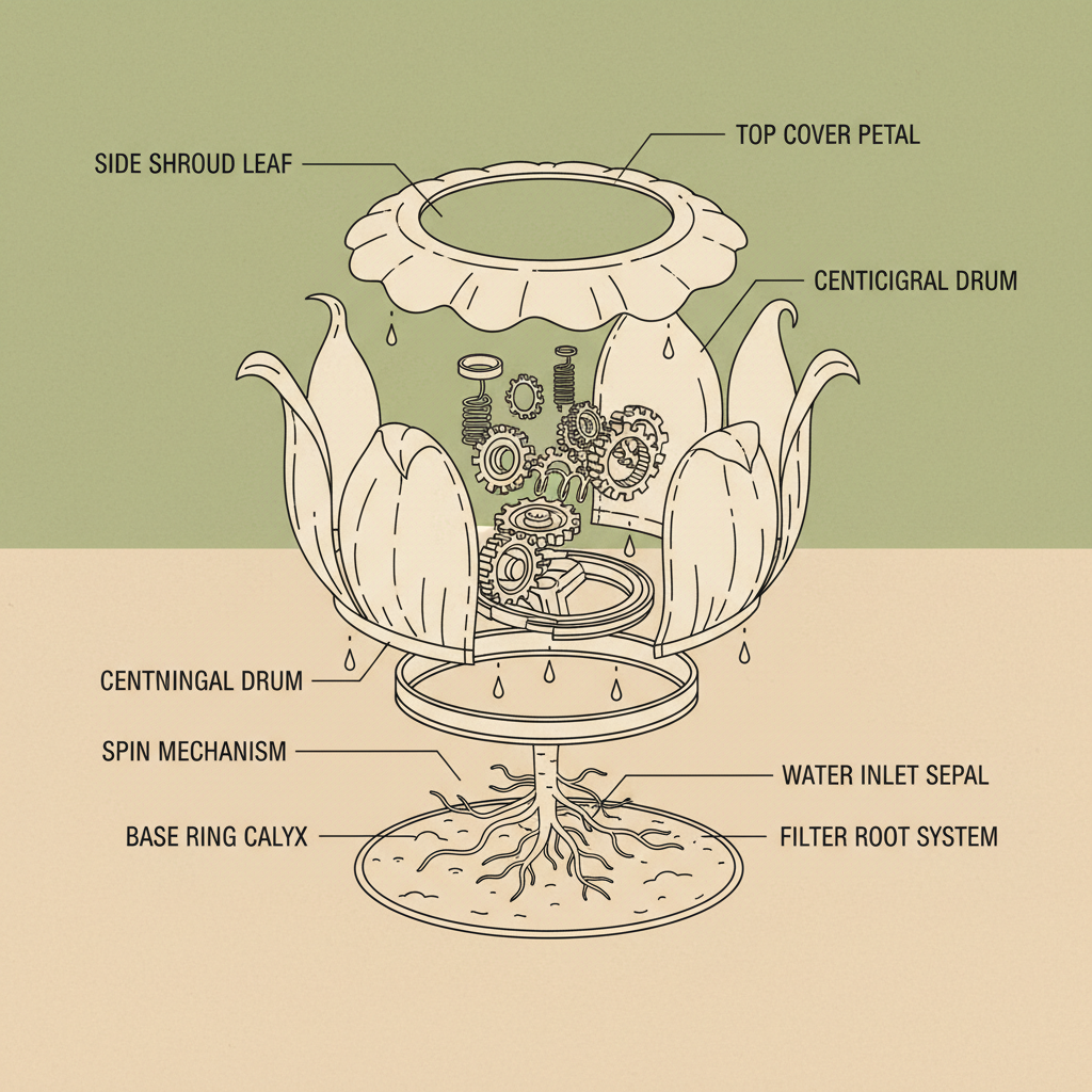 Robust Washing Machine Dust Cover Protection for Transport and Construction Sites