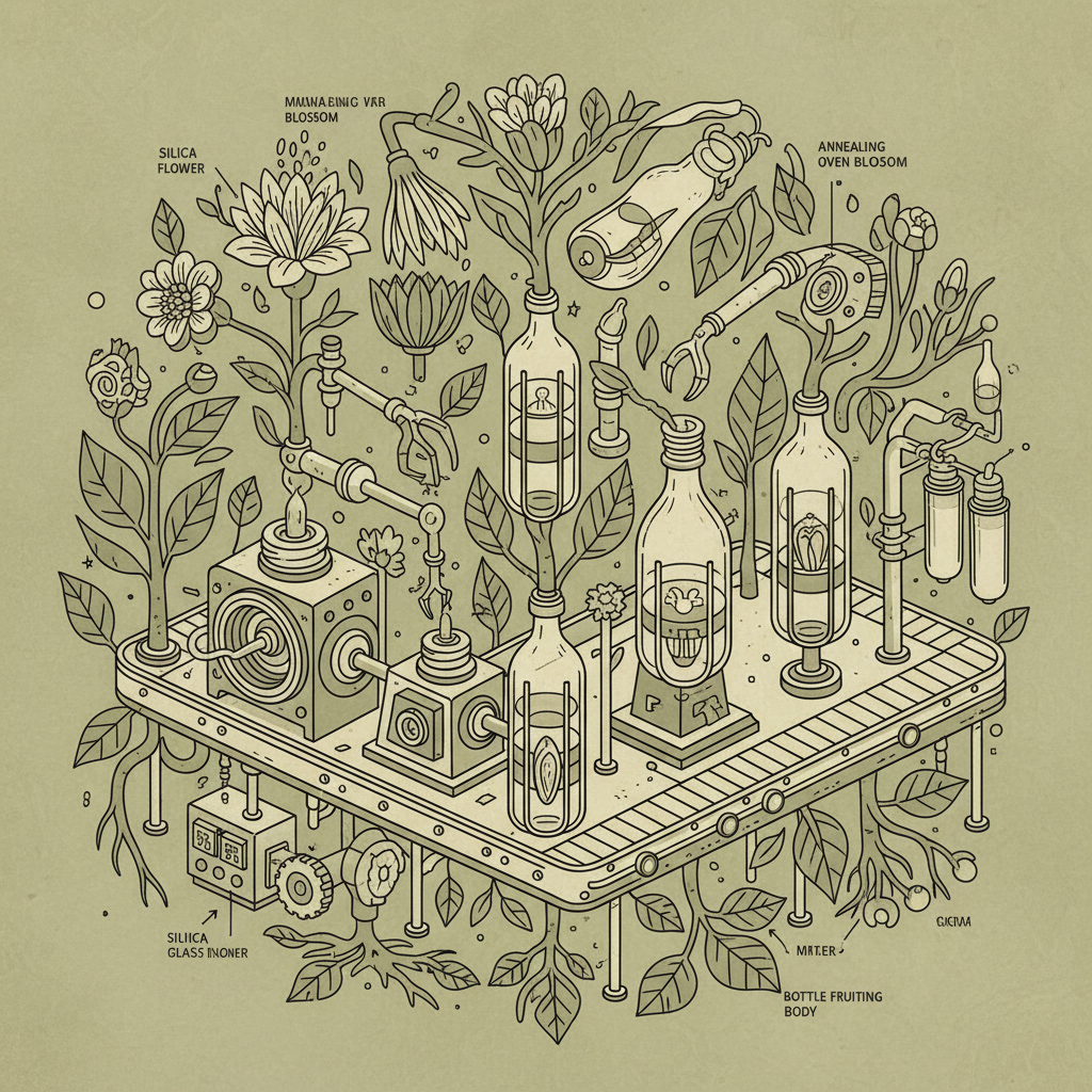 glass water bottle factory