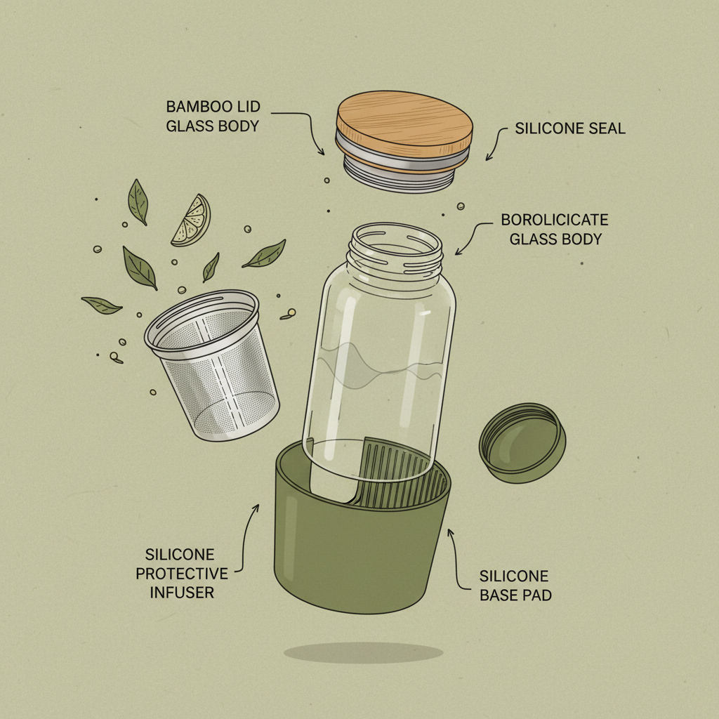 glass water bottle manufacturer