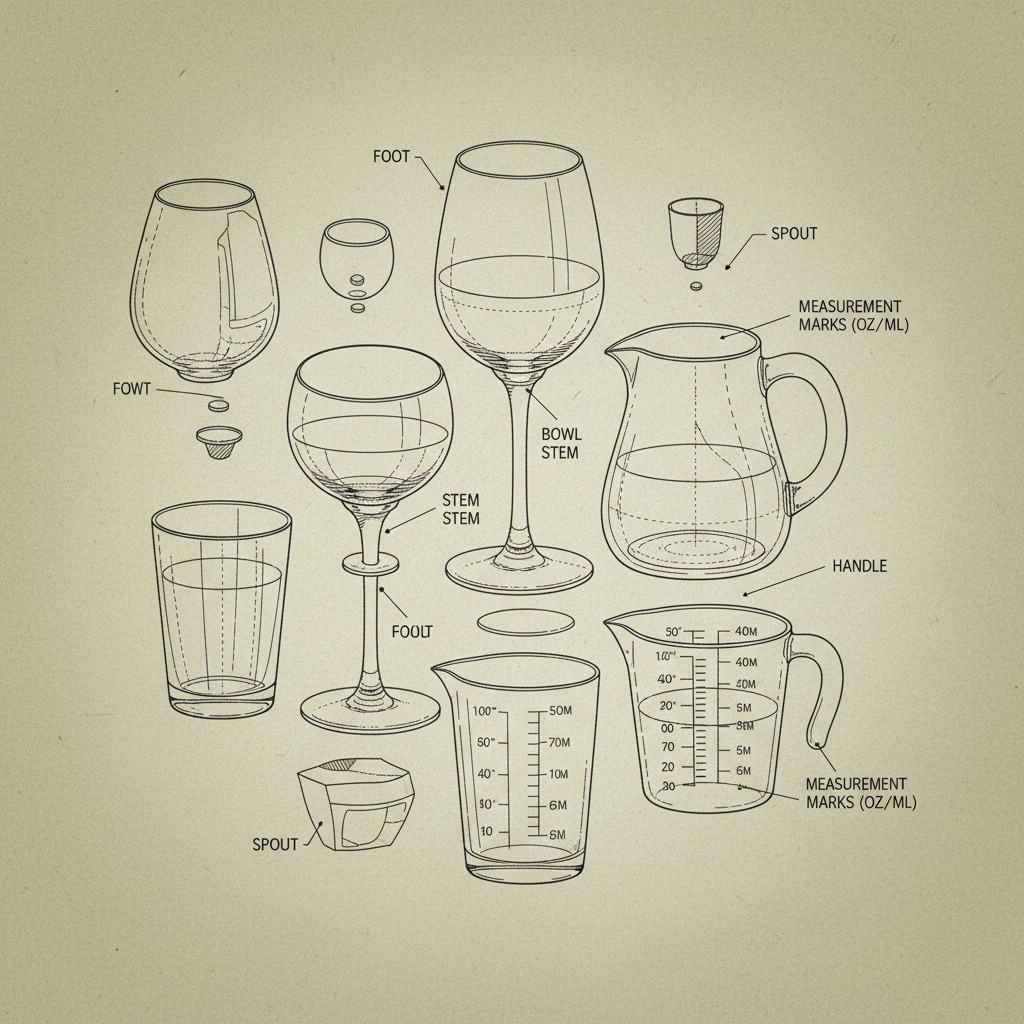 Navigating the World of Kitchen Glasswares Quality and Design Considerations