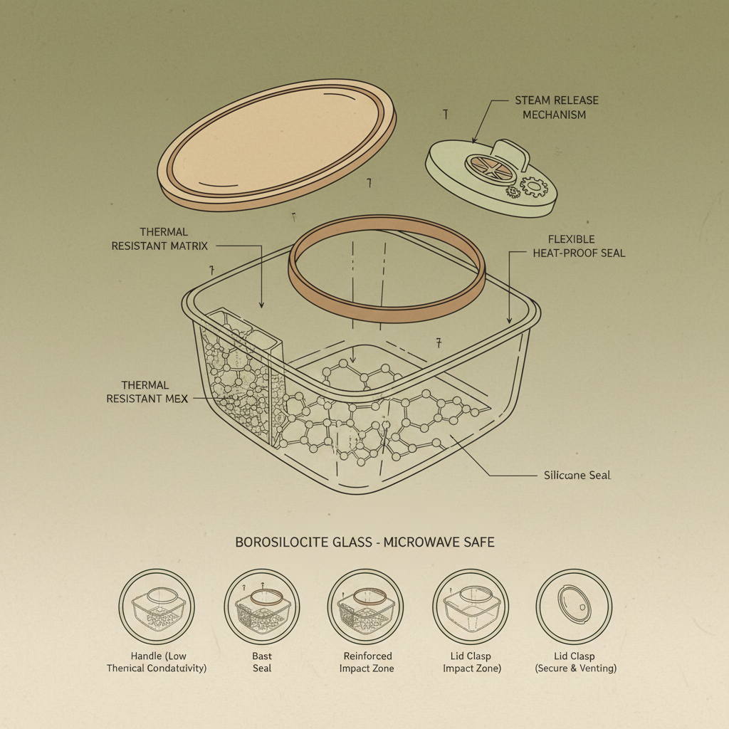 Durable and Reliable Microwave Oven Safe Glassware for Construction and Industrial Use