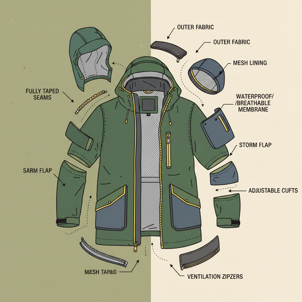 The Evolution of Durable 3 4 Rain Jacket for Construction Professionals