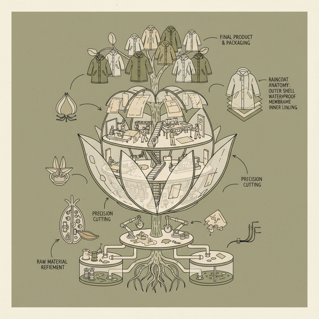 Exploring Modern Trends in Raincoat Factory Manufacturing and Design