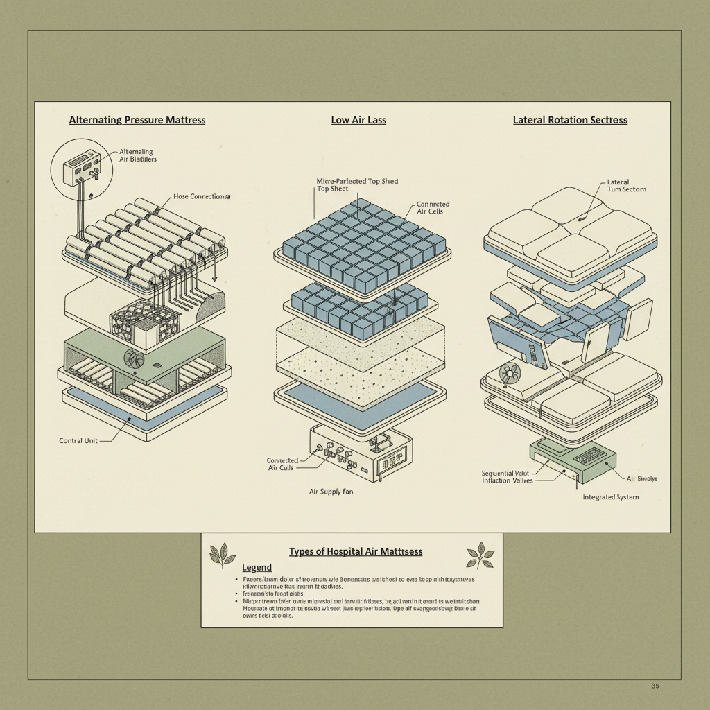 Understanding the Diverse Types of Air Mattresses for Hospital Beds