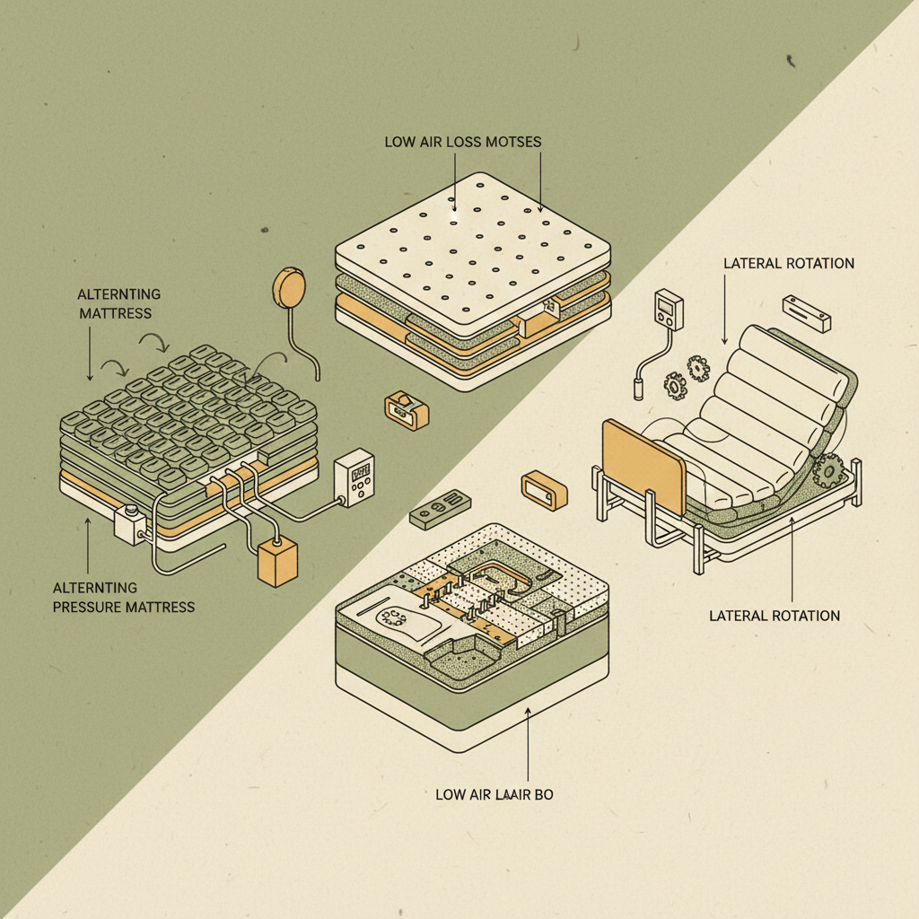 Understanding the Diverse Types of Air Mattresses for Hospital Beds
