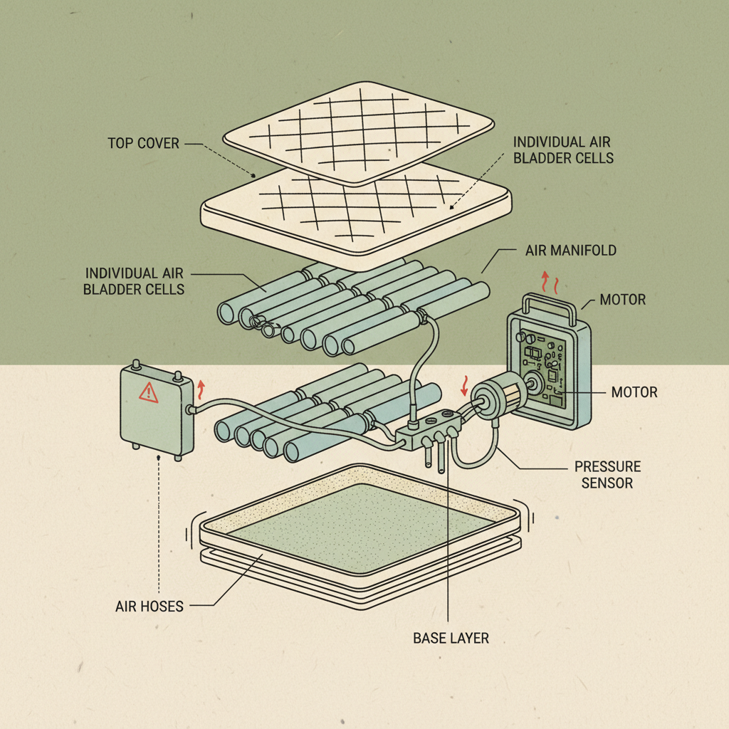 Find High Quality Hospital Bed Air Mattress for Sale and Improve Patient Comfort