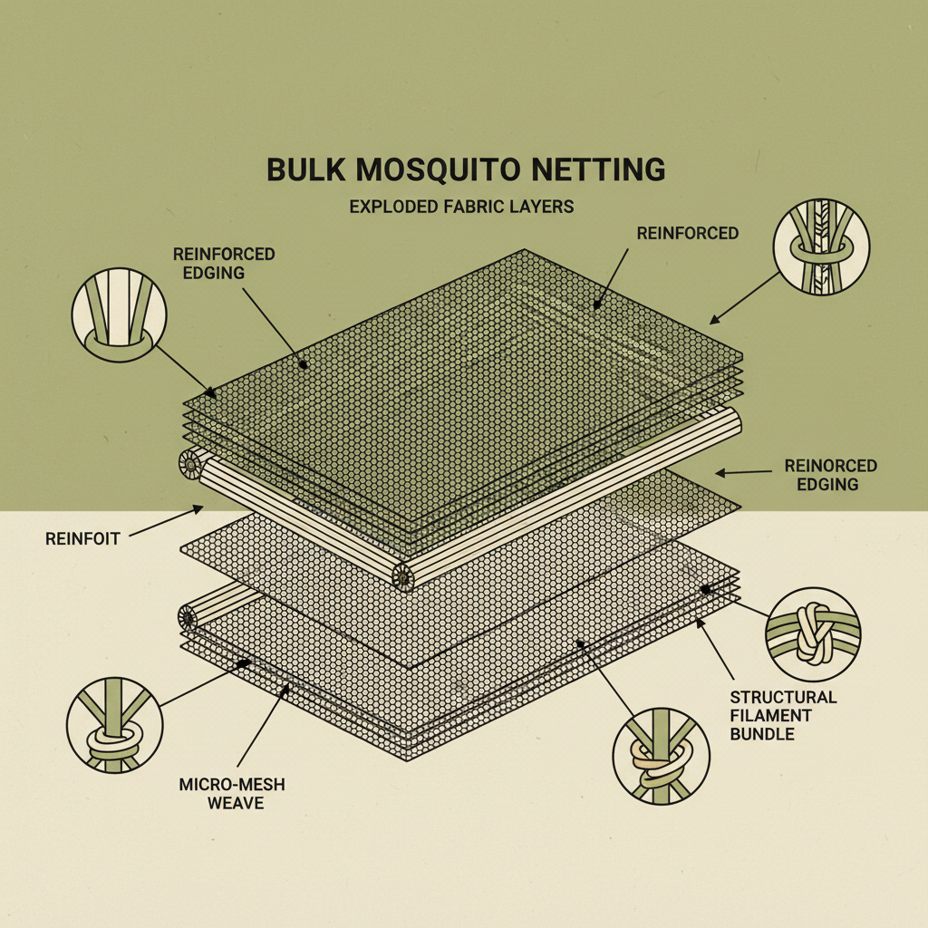 bulk mosquito netting