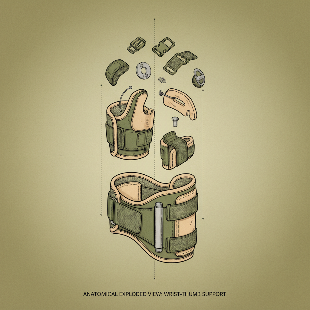 Optimizing Wrist Support Thumb Design for Real World Performance and User Comfort