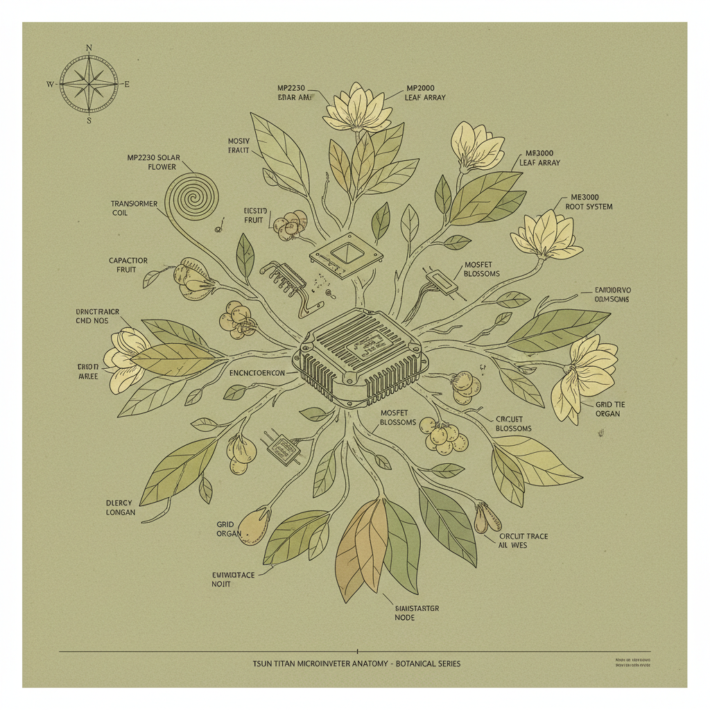 Detailed Analysis of Wholesale Tsun Titan Microinverter MP2250 MP3000 MS3000 Durability
