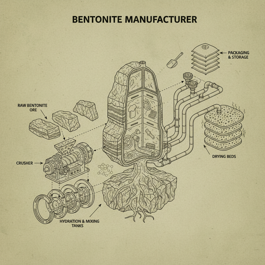 Navigating Modern Construction with a Leading Bentonite Manufacturer