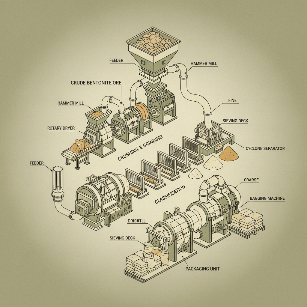 Reliable Bentonite Powder Manufacturer for Construction and Engineering Projects
