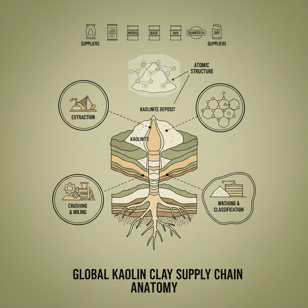 Navigating the Kaolin Clay Suppliers Landscape for Optimal Material Performance
