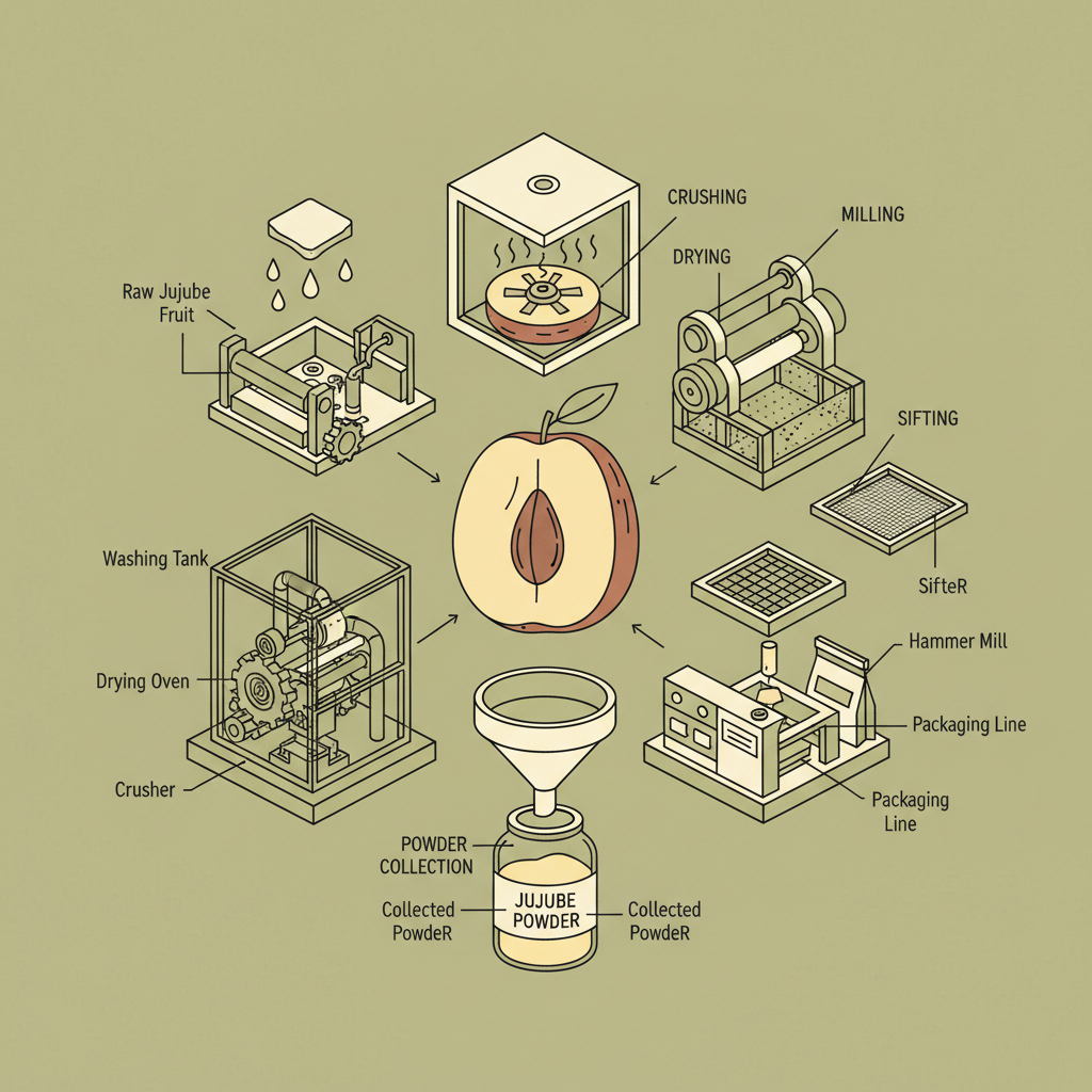 jujube fruit powder factory