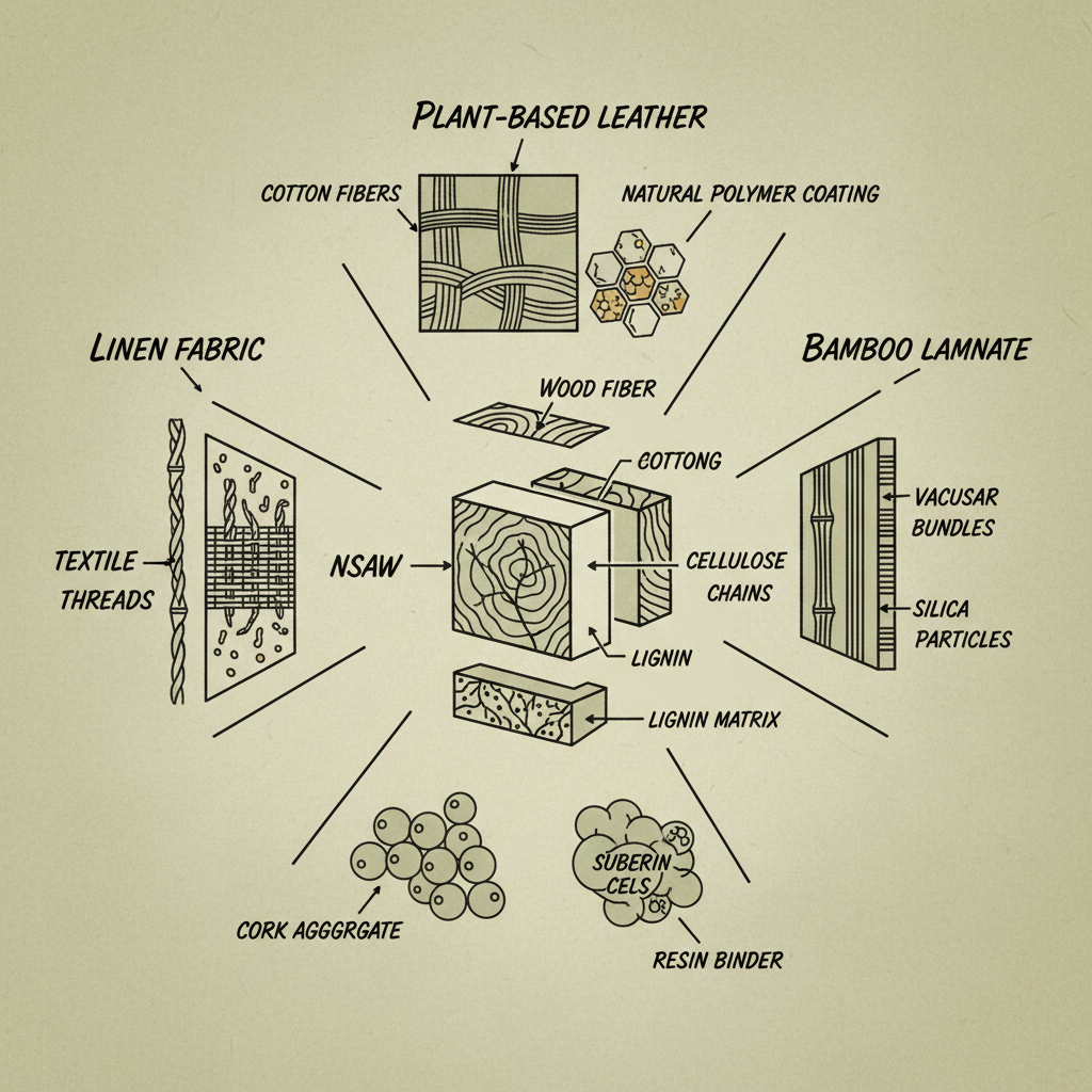 types of materials in interior design