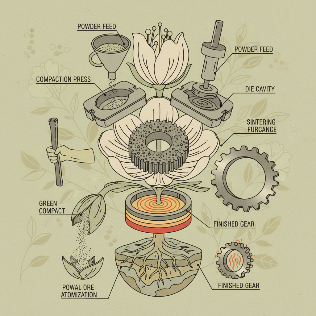 Advancements in Gear Manufacturing by Powder Metallurgy and Real World Considerations