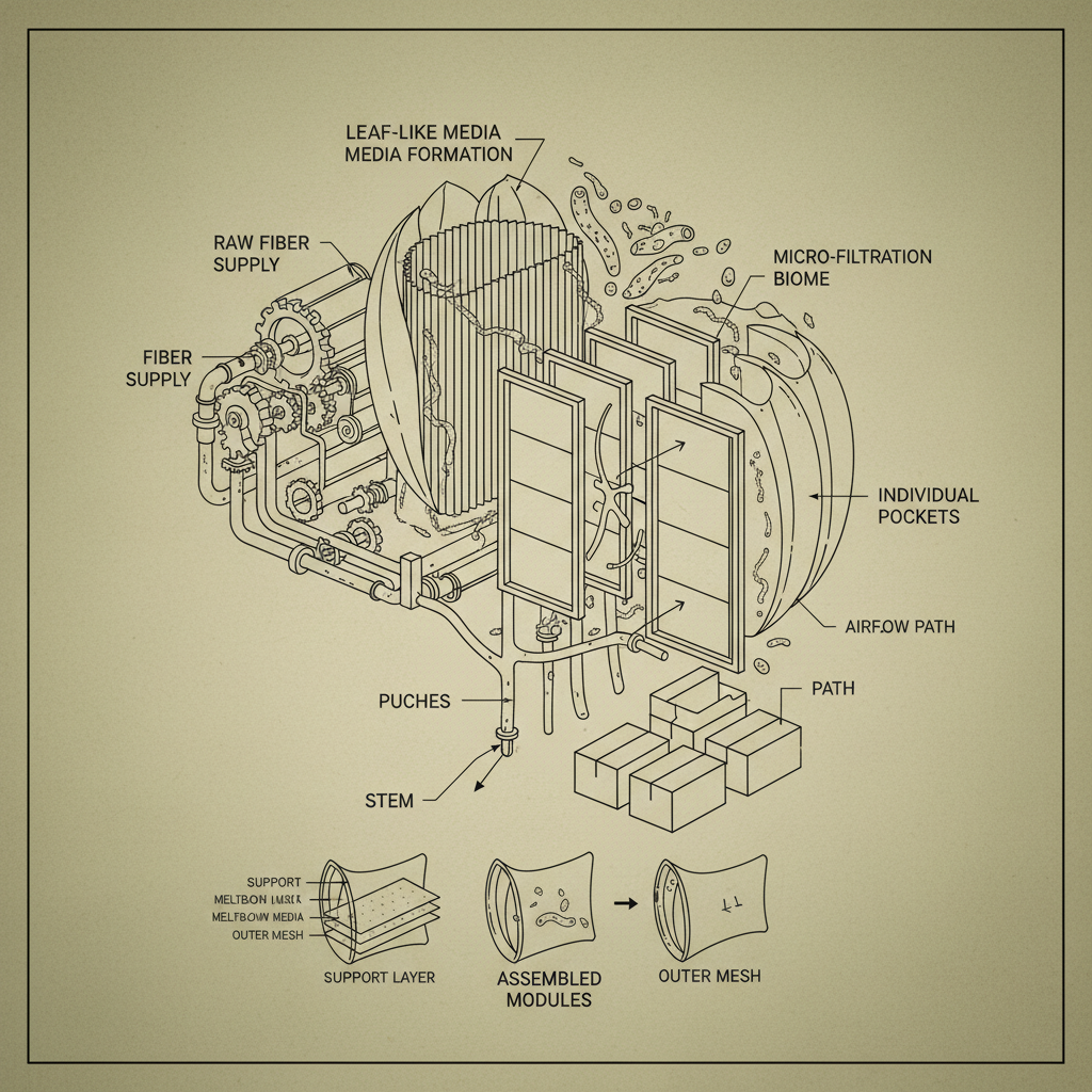 pocket filter media factory