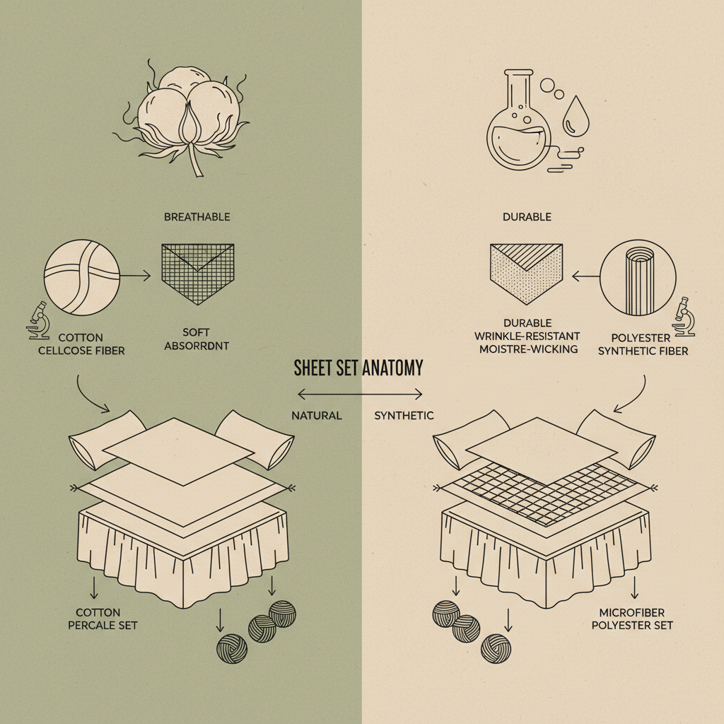 Discover the Benefits of Durable Cotton and Polyester Sheets Sets for Better Sleep