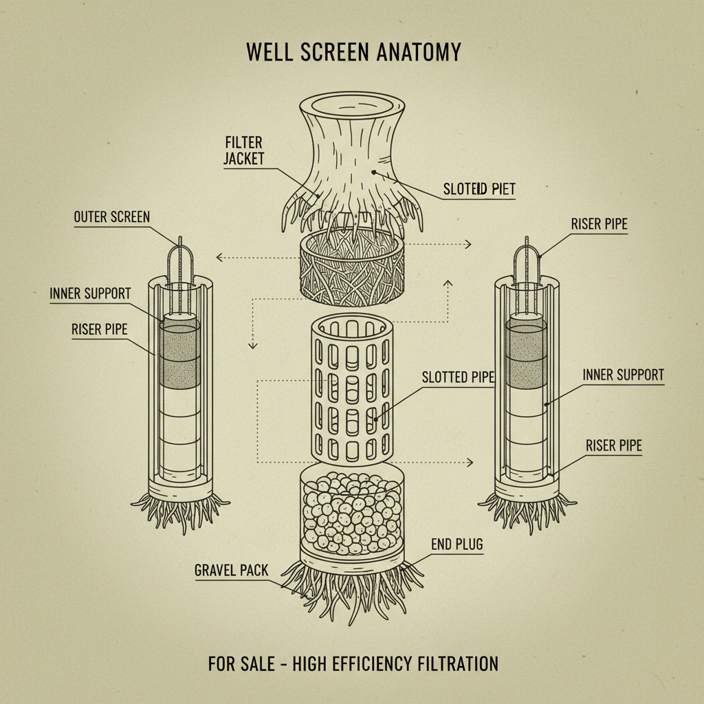well screens for sale