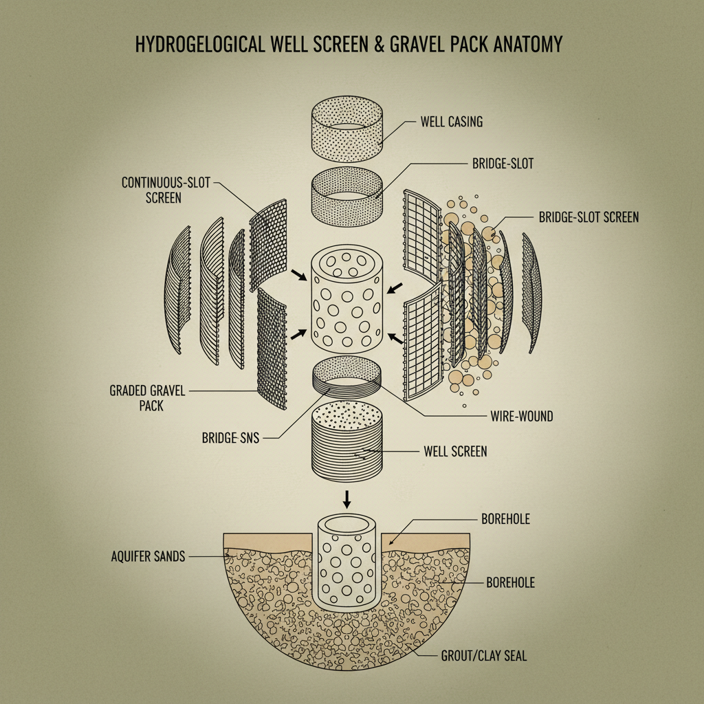 Optimizing Well Performance with Effective Well Screens and Gravel Packs