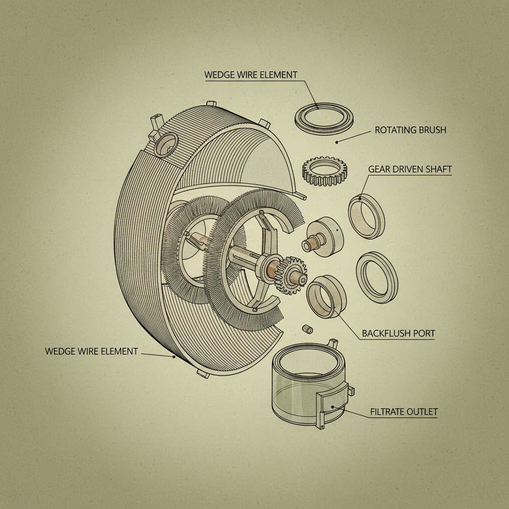 Optimizing Industrial Processes with Self Cleaning Wedge Wire Screen Technology
