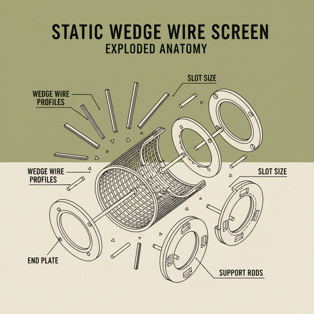 Optimizing Construction Efficiency with Durable Static Wedge Wire Screen Solutions