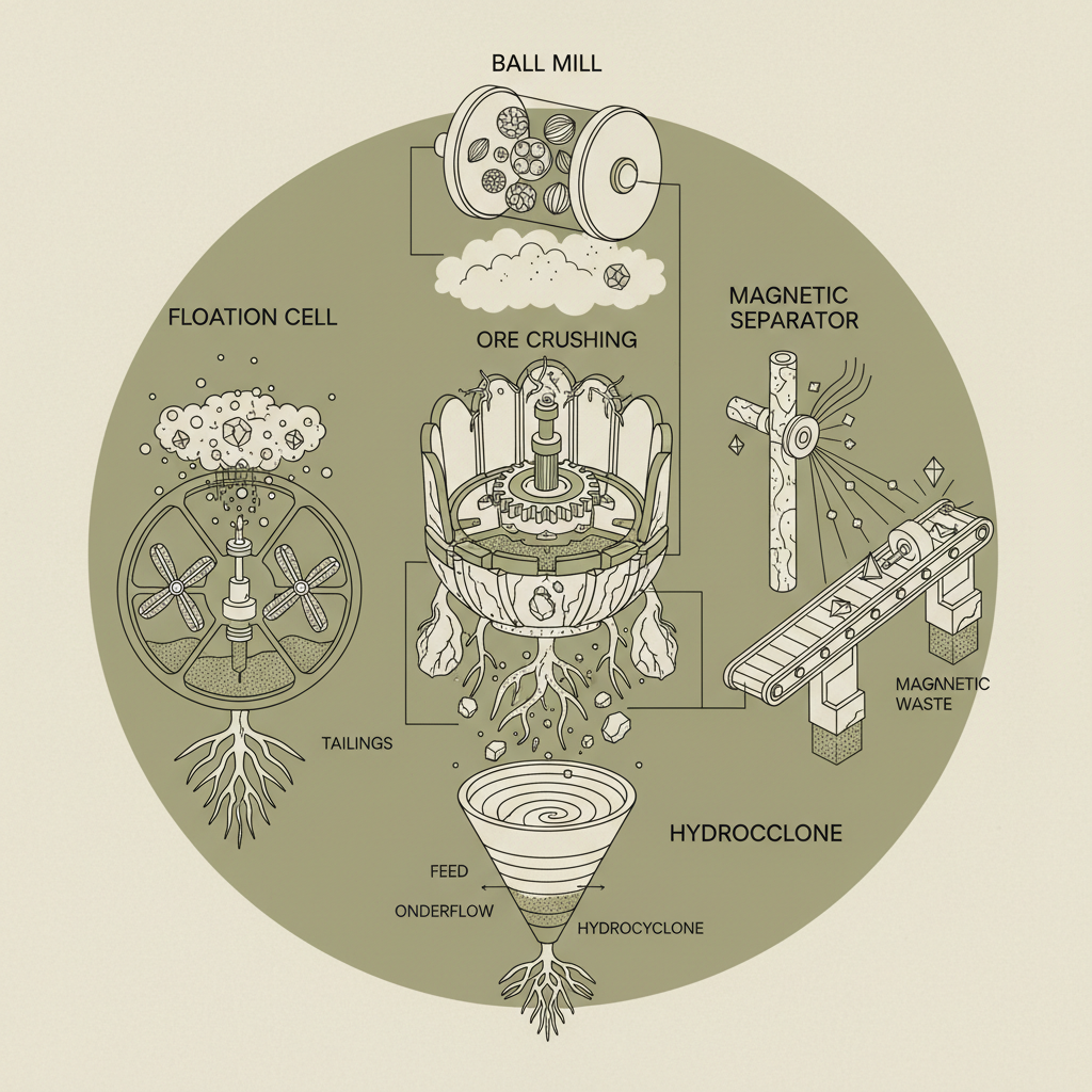 Exploring Advanced Techniques and Materials in Modern Mineral Processing
