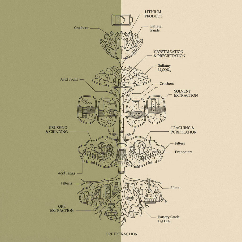 Advancements in Lithium Ore Processing for Sustainable Energy Solutions