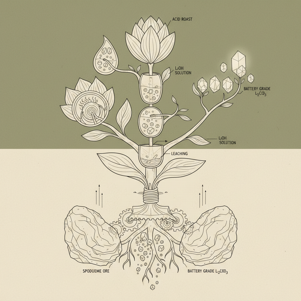 Advancements in Lithium Ore Processing for Sustainable Energy Solutions